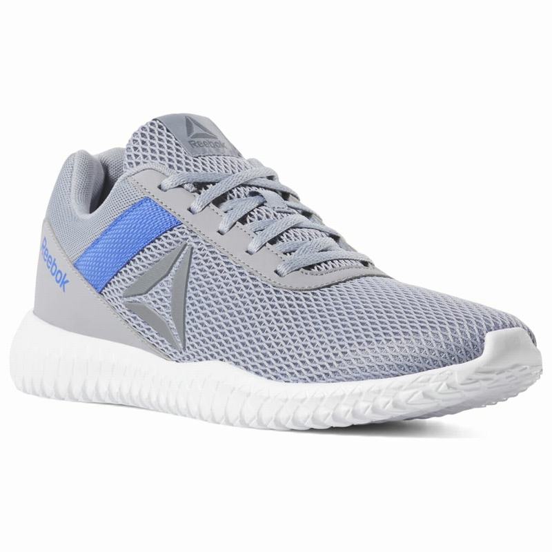 Adidasi Training Reebok Flexagon Energy Barbati Gri/Albi Romania ZH2073PY